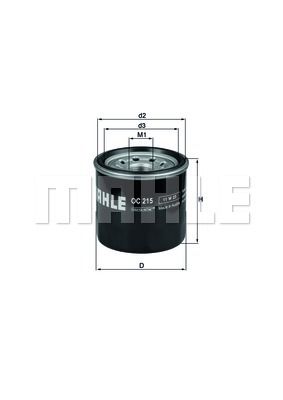 WILMINK GROUP Eļļas filtrs WG1217059